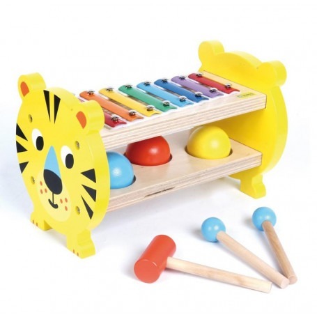 Xylophone et banc à marteler - Andreu Toys