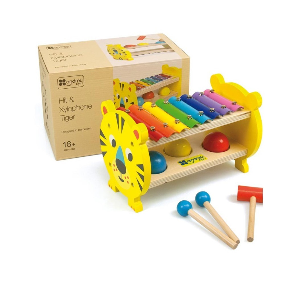 Ours xylophone à tirer de Janod - Dès 18 mois - 🧸 La boutique en ligne Des  Jouets Voyageurs