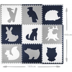 Tapis de jeu Puzzle XXL- Afrique - Hakuna Mat