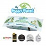Lingettes 100% biodégradables - sans plastique - My Happy Planet