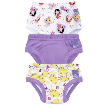 Lot de 3 culottes d'apprentissage - Parme - Bambinomio