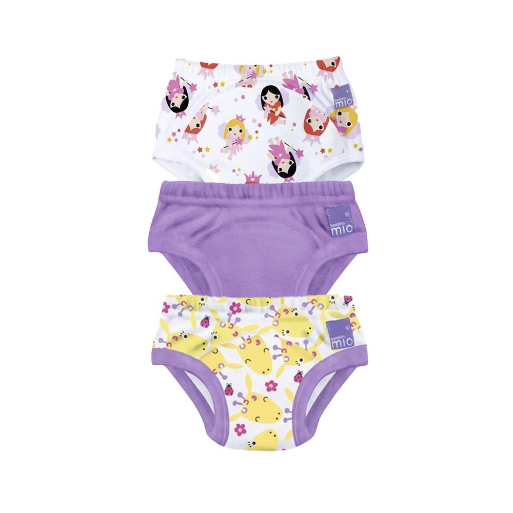 Lot de 3 culottes d'apprentissage - Parme - Bambinomio