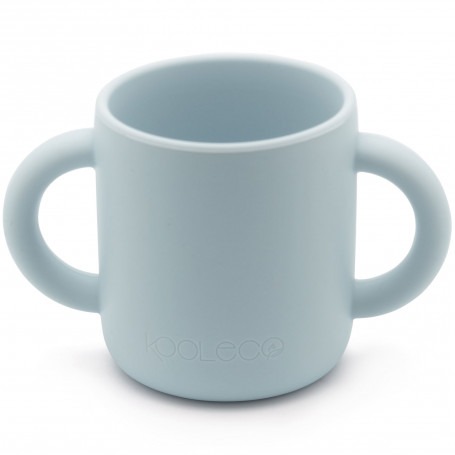 Navik, tasse apprentissage bebe en silicone, verre bebe, tasse bebe avec  deux poignées