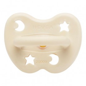 Tétine physiologique 3-36 mois Blanche - Hevea