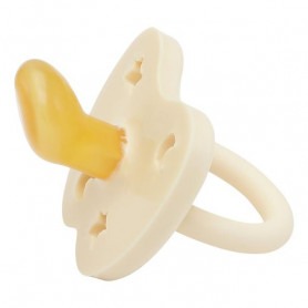Tétine physiologique 3-36 mois Blanche - Hevea