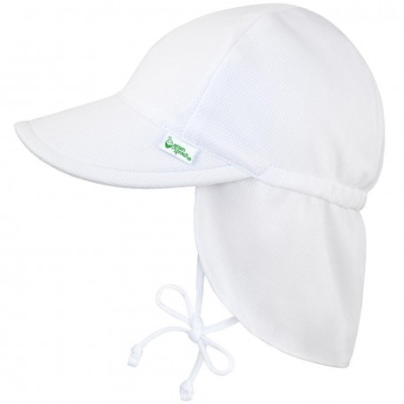 Chapeau saharienne respirant anti UV Blanc