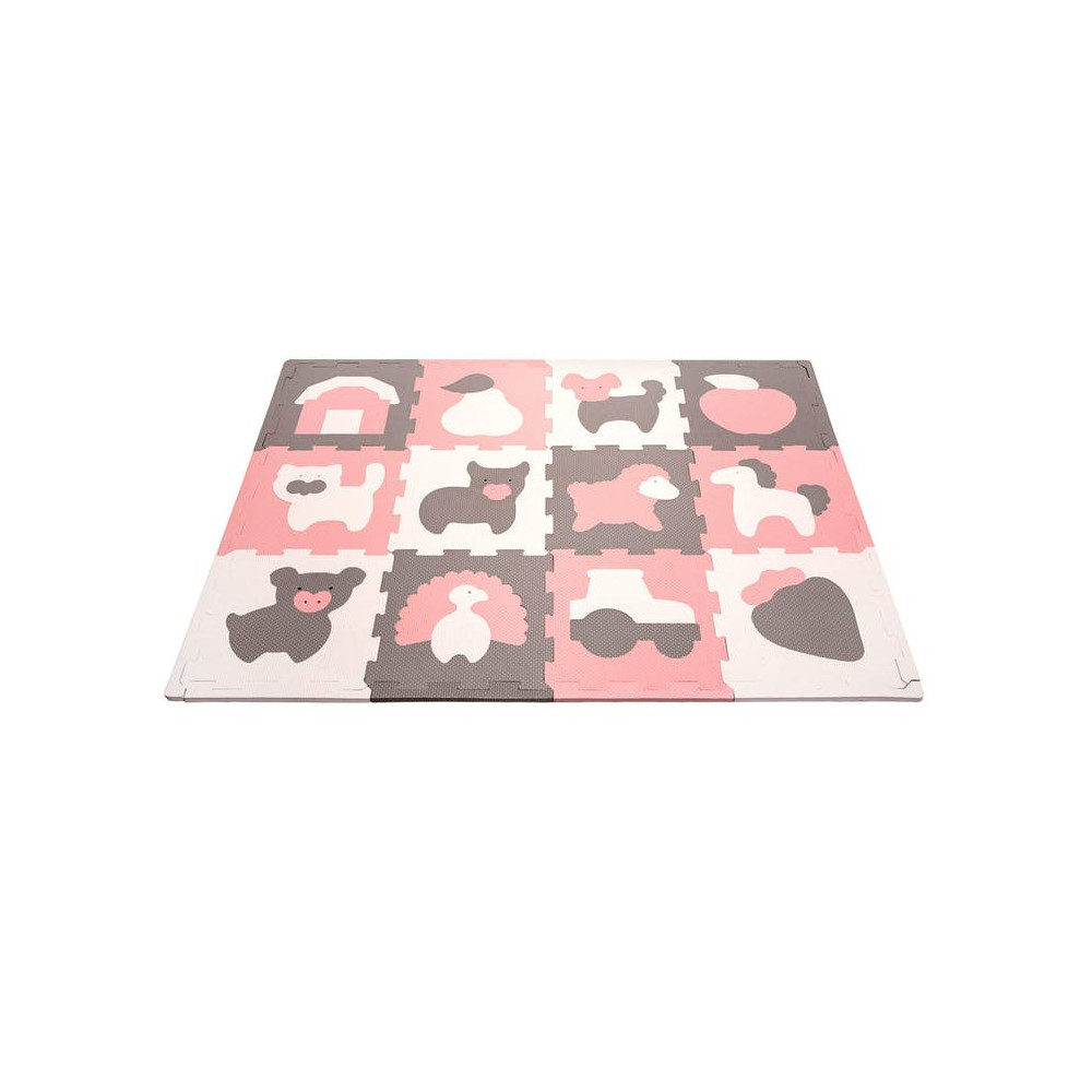 Tapis de jeu Puzzle XL - Ferme - HakunaMatte