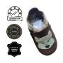 Chaussons cuir souple ECO BEBE