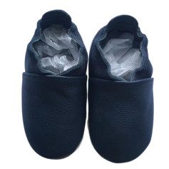 Chaussons cuir souple ECO BEBE