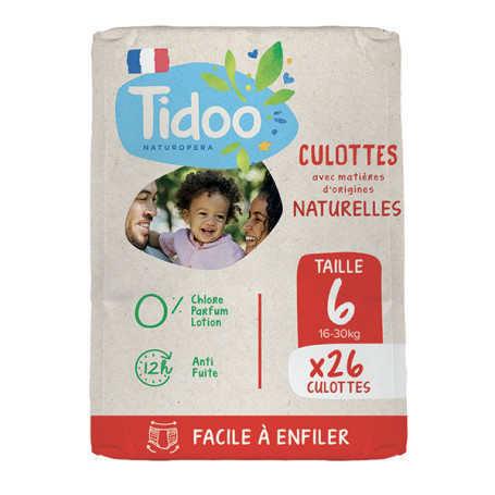 Jumbo MINI 64 couches écologiques T2 - 3 à 6 kg