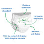 TIDOO - T6 - 26 Couches Culottes d'apprentissage écologiques (16-30kg)