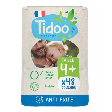 1 Paquet TIDOO - 48 Couches (T4+) - 9/20kg