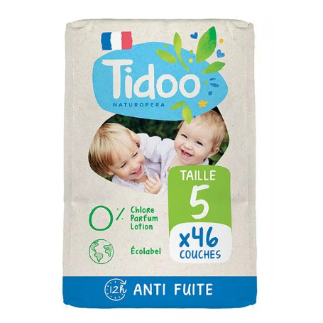 1 Paquet TIDOO - 46 Couches (T5) - 12/25kg