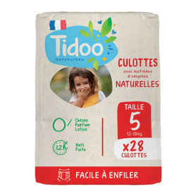 1 Paquet TIDOO - 36 Couches-culottes Stand up (T5) - 12/18 kg