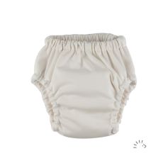 Culotte d'apprentissage blanche Polyester et Coton Bio - Popolini