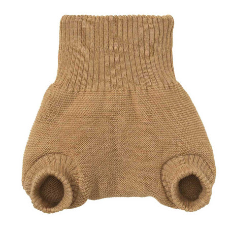 Culotte shorty Bleu Lagon en laine mérinos bio - Disana