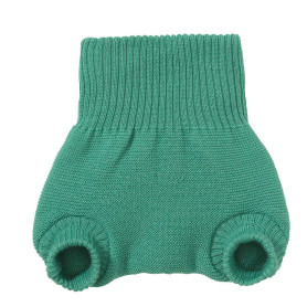 Culotte shorty caramel en laine mérinos bio - Disana