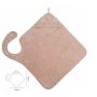 Serviette cape de bain bébé coton bio Mains Libres