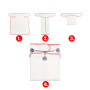 PreFlat XKKO Organic Newborn - Couche nouveau-né écologique en coton bio, ultra-douce et polyvalente - XKKO