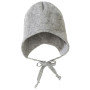 Bonnet laine bouillie gris