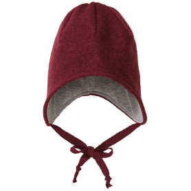 Bonnet laine bouillie cassis