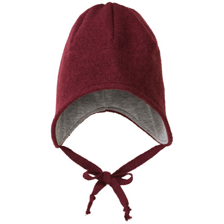 Bonnet laine bouillie cassis