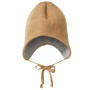 Bonnet laine bouillie caramel