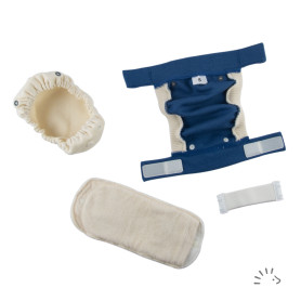 Couche lavable absorbante.