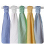 Lot de 5 langes Cotton Biologique colorées - XKKO
