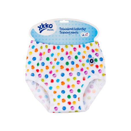 Culotte d'apprentissage Coton Bio - Pois - XKKO