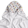 Cape de bain bébé poncho coton bio - XKKO