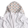 Cape de bain bébé poncho coton bio - XKKO