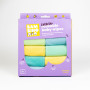Lot de 10 lingettes lavables BambinoMio PASTEL