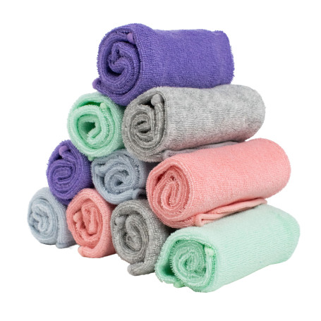 Lot de 10 lingettes lavables BambinoMio NUAGE