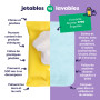 Lot de 10 lingettes lavables BambinoMio NUAGE