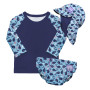 Kit complet de Baignade - Motif Baleines