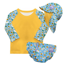 Kit complet de Baignade - Motif Baleines