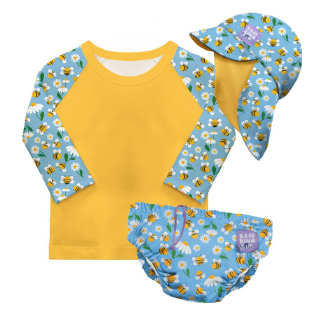 Kit complet de Baignade - Motif Baleines