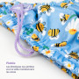 Kit complet de Baignade - Motif Baleines