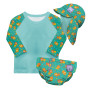 Kit complet de Baignade - Motif Baleines