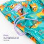 Kit complet de Baignade - Motif Baleines