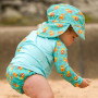 Kit complet de Baignade - Motif Baleines