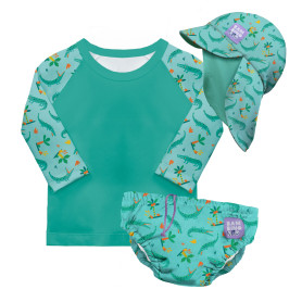 Kit complet de Baignade - Motif Crocos