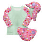 Kit complet de Baignade - Motif Arc en Ciel