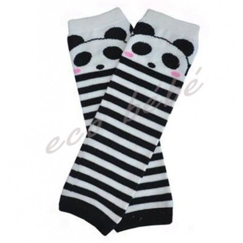 Jambières Rayé noir panda Jambières Rayé noir panda