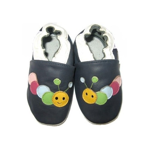 Chaussons cuir souple Chenille Chaussons cuir souple Chenille