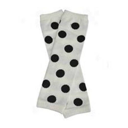 Jambières Blanc gros pois marine Jambières Blanc gros pois marine