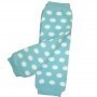 Babylegs Bleu ciel Pois Blanc