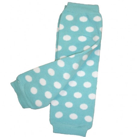 Babylegs Bleu ciel Pois Blanc