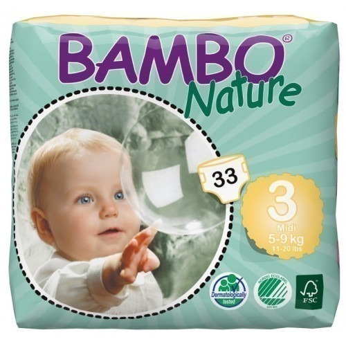 Couches Bambo Nature 5/9 kg Couches Bambo Nature 5/9 kg